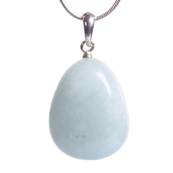 Pendant silver - Aquamarine