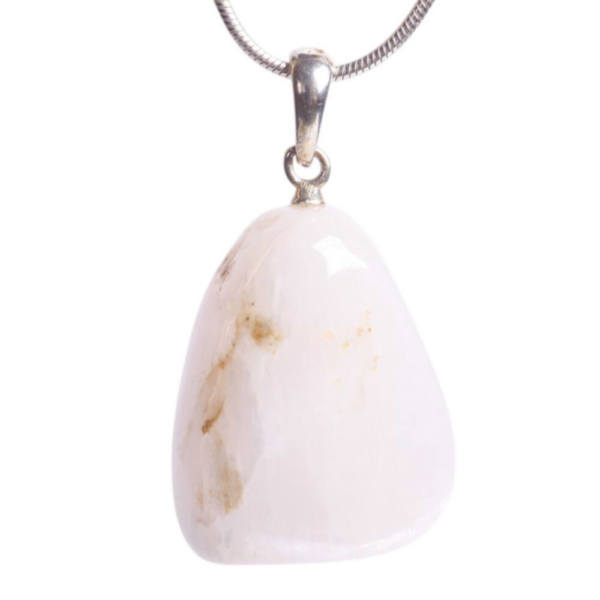Pendant silver - Calcite Mangano