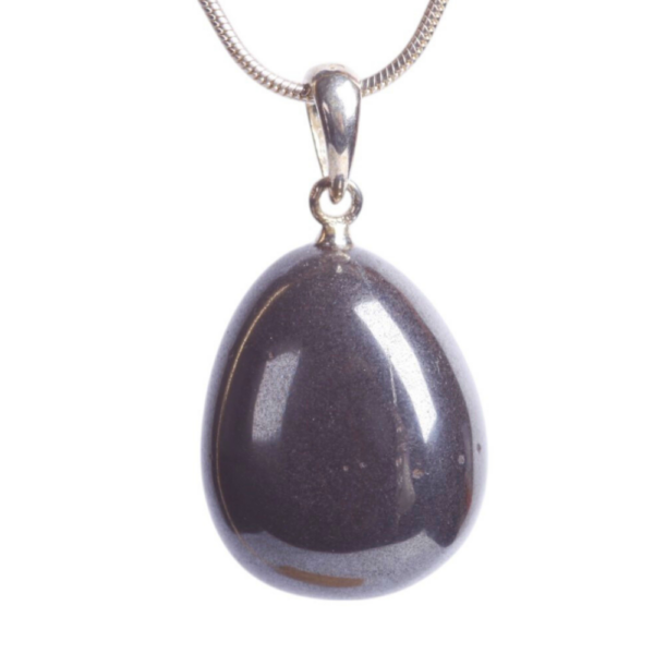 Pendant silver - Hematite