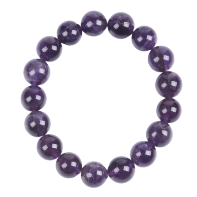 Bracelet 12 mm - Amethyst