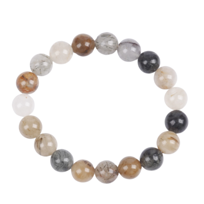 Bracelet 10mm - Tourmaline Quartz