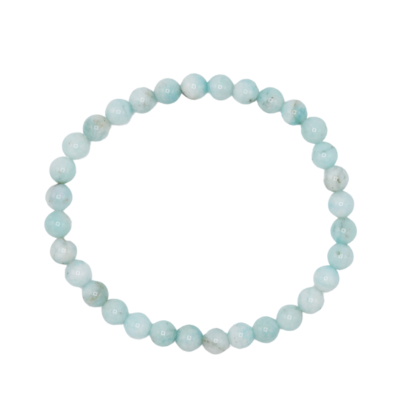Bracelet 6mm  - Amazonite beads  bracelet