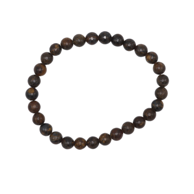 Bracelet 6mm  - Bronzite  beadbracelet