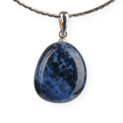 Pendant silver - Dumortierite