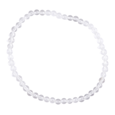 Bracelet - 4mm Rockcrystal