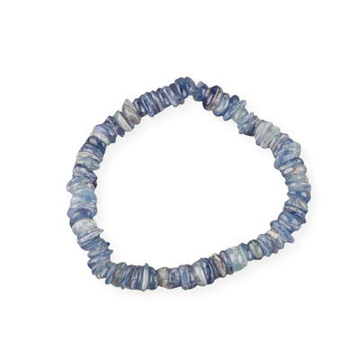 Chip bracelet - Kyanite  discs EX