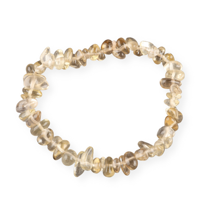 Chip bracelet - Lemonquartz   (treated)