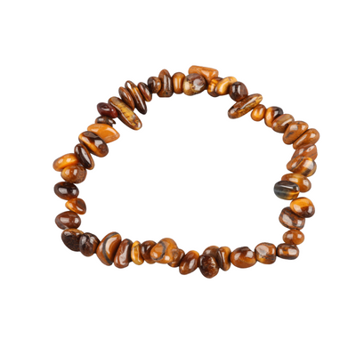 Chip bracelet - Tigereye  round