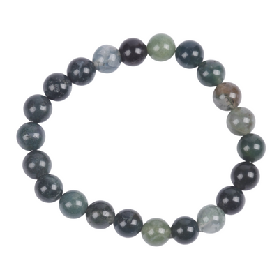 Bracelet 8mm -   MosAgate