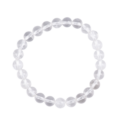 Bracelet 8mm -   Rockcrystal EX