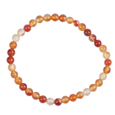Bracelet - 4mm - 15cm - Carnelian