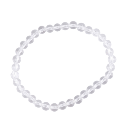 Bracelet - 4mm - 15cm - Rockcrystal