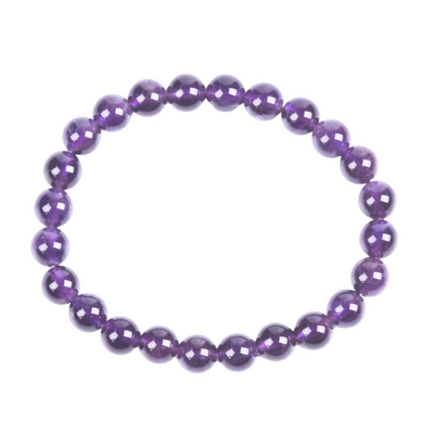 Bracelet 8mm -   Amethyst EX