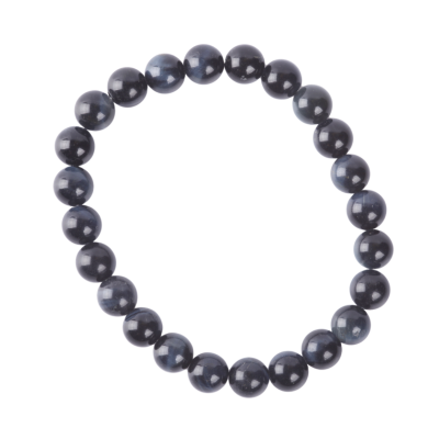 Bracelet 8mm - Tiger's eye (blue) (20 cm)