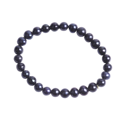 Freshwater pearl patato black - Bracelets