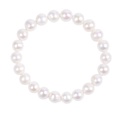 Freshwater pearl round white - Bracelets