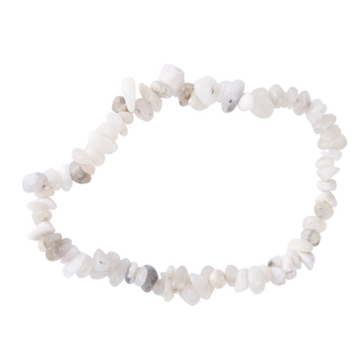 Chip bracelet - Agate grey