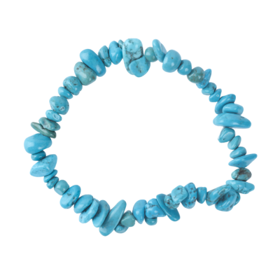 Chip bracelet - Chinese turquoise B