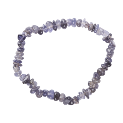 Chip bracelet - Iolite  A