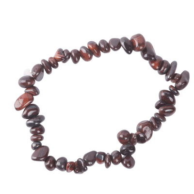 Chip bracelet - Red Tigereye