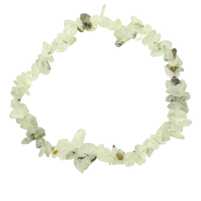 Chip bracelet - Prehnite thin