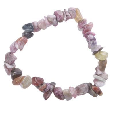 Chip bracelet - Tourmaline milky