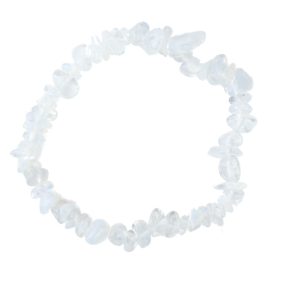 Chip bracelet - Opalite (glass)