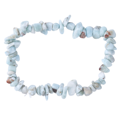 Chip bracelet - Larimar