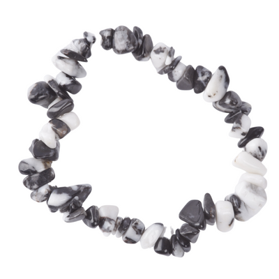 Chip bracelet - Zebra Jasper
