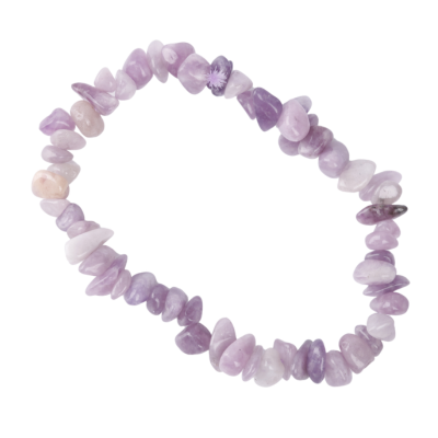 Chip bracelet - Lepidolite