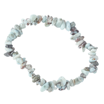 Chip bracelet - Larimar B
