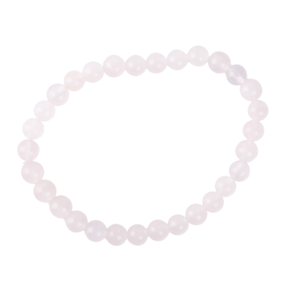 Bracelet - 6mm Rosequartz