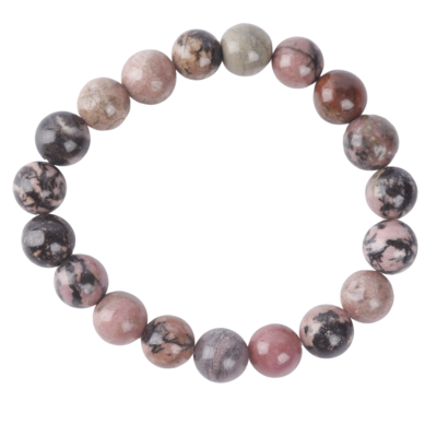 Bracelet 10mm - Rhodonite