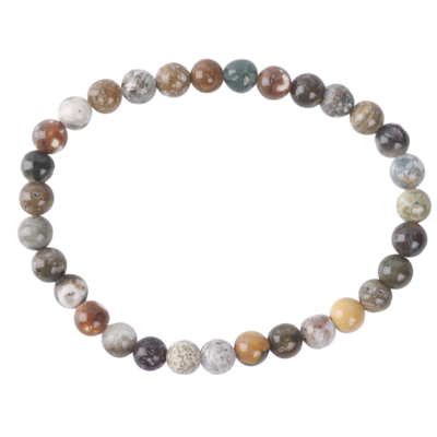 Bracelet - 6mm Jasper Ocean