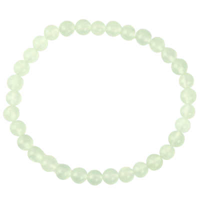 Bracelet - 6mm Prehnite