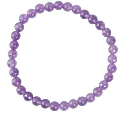 Bracelet - 4mm - 15cm - Amethyst