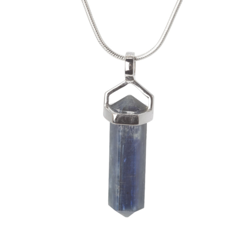 Pendant - Double point - 22mm Kyanite