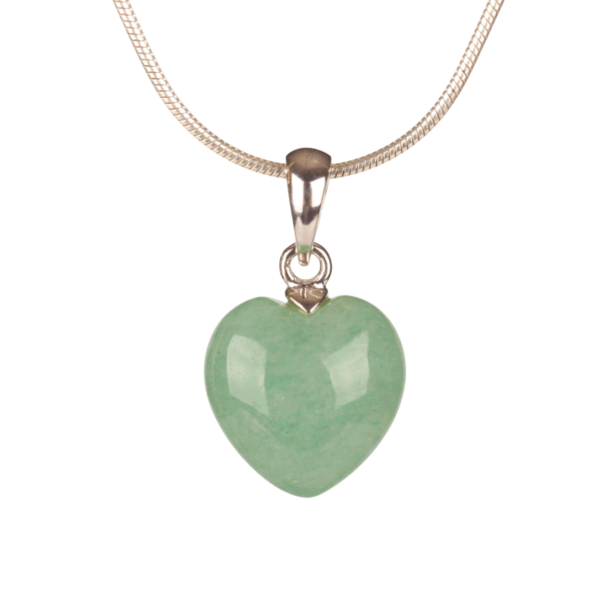 Pendant - Heart 12mm - Aventurine