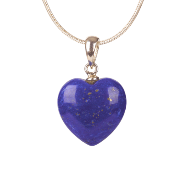 Pendant - Heart 15mm - Lapis Lazuli
