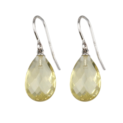 Earrings - Lemon Quartz