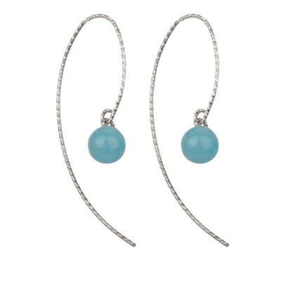 Earrings - Amazonite