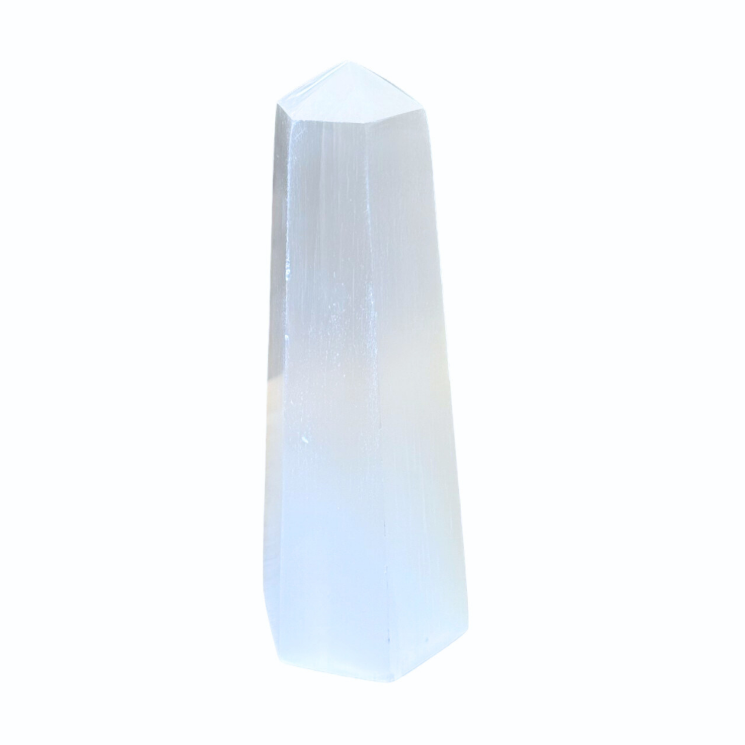 Hexagon point - Selenite 15CM - Image 2