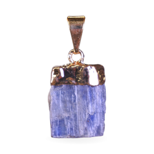 Gold plated pendant - Kyanite