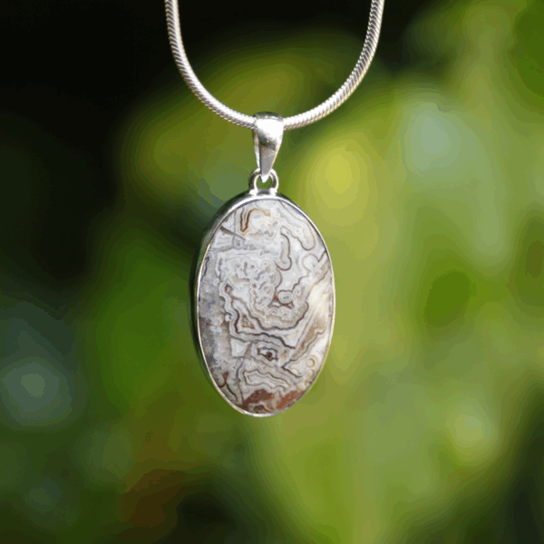 Pendant - Crazy Lace Agate