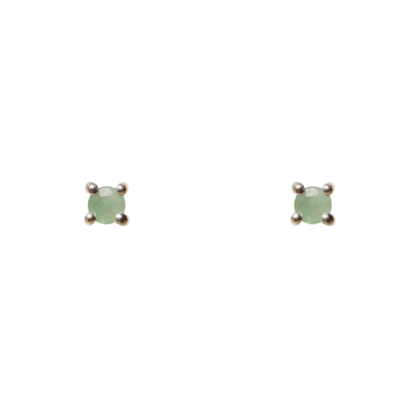 Earstuds - 3 MM - Emerald
