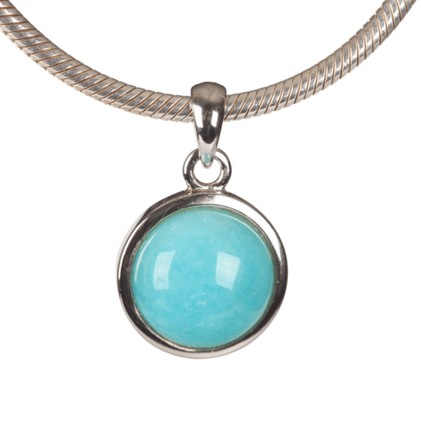 Pendant - Round - Amazonite