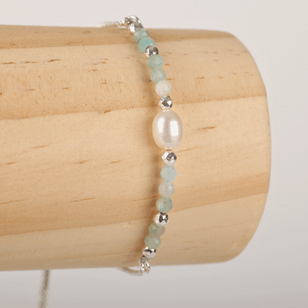 Palladium - Pearl - Amazonite