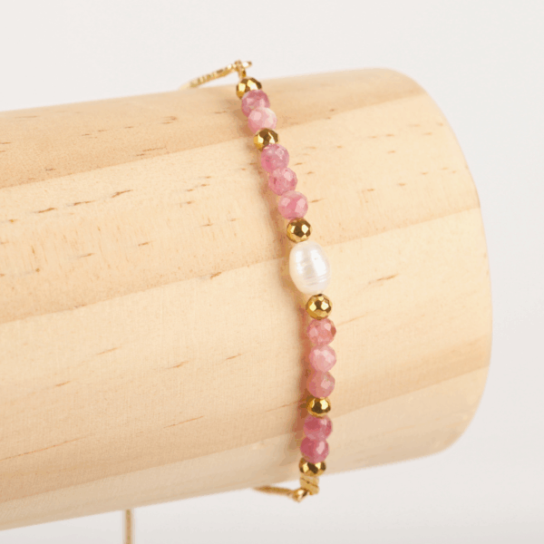 Goldplated - Pearl - Rubelite