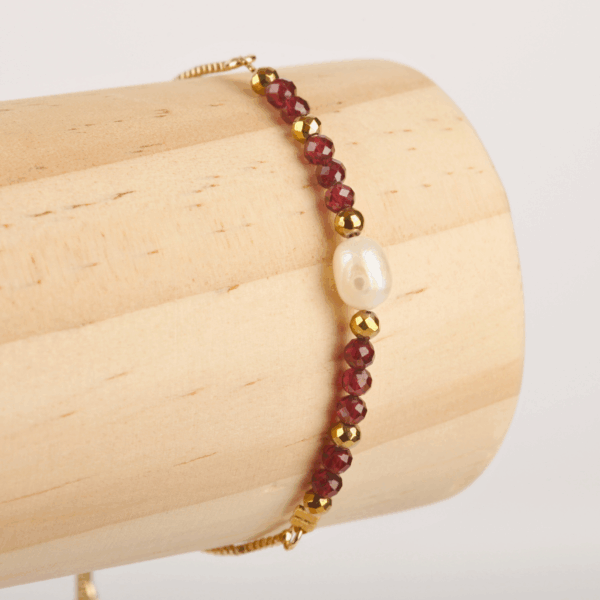 Goldplated - Pearl - Garnet