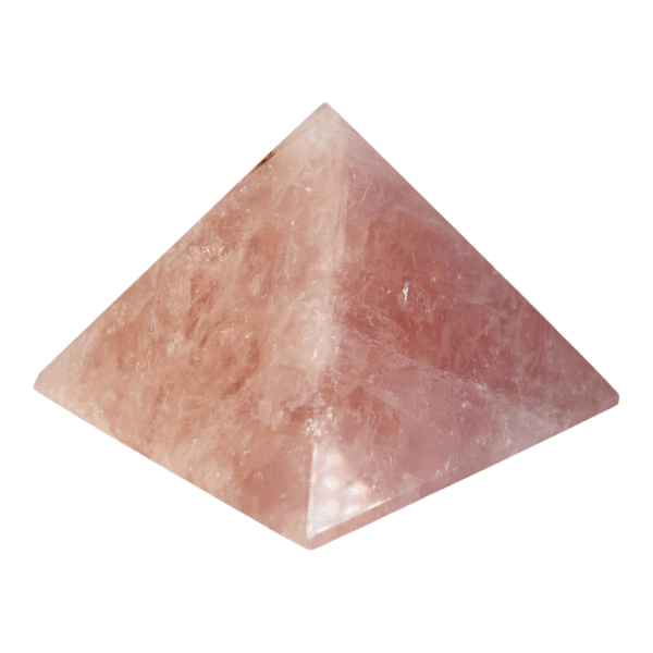 Pyramid - 60MM - Rose Quartz #2